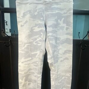 lululemon athletica Gray Camo Leggings